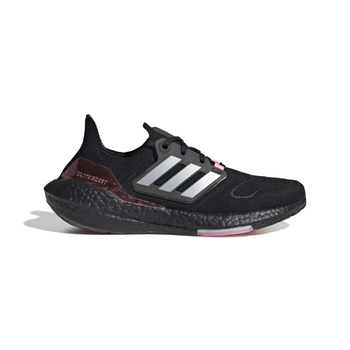 Budget - friendly ADIDAS GX5928 ULTRABOOST 22 WMN'S (Medium) Black/Silver/Pink Primeknit Running Shoes