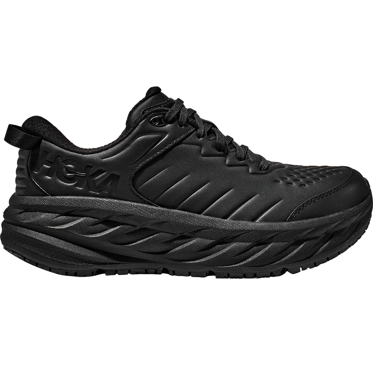 Men's Bondi SR Wide engraved - finish - design shoes running on a treadmill at home shoes