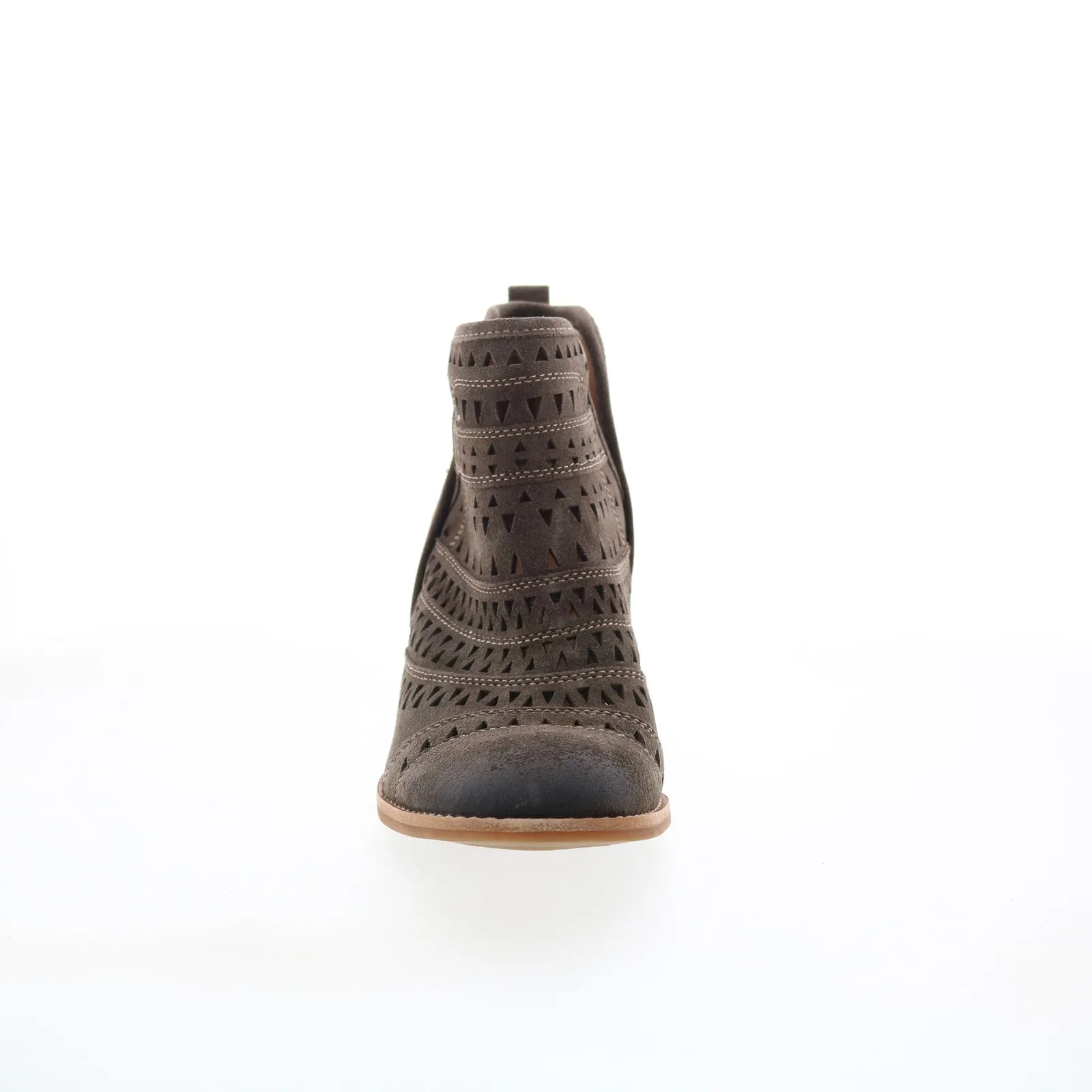 Shock Absorbing All Purpose Sofft Sallie SF0051108 Womens Brown Leather Slip On Ankle & Booties Boots