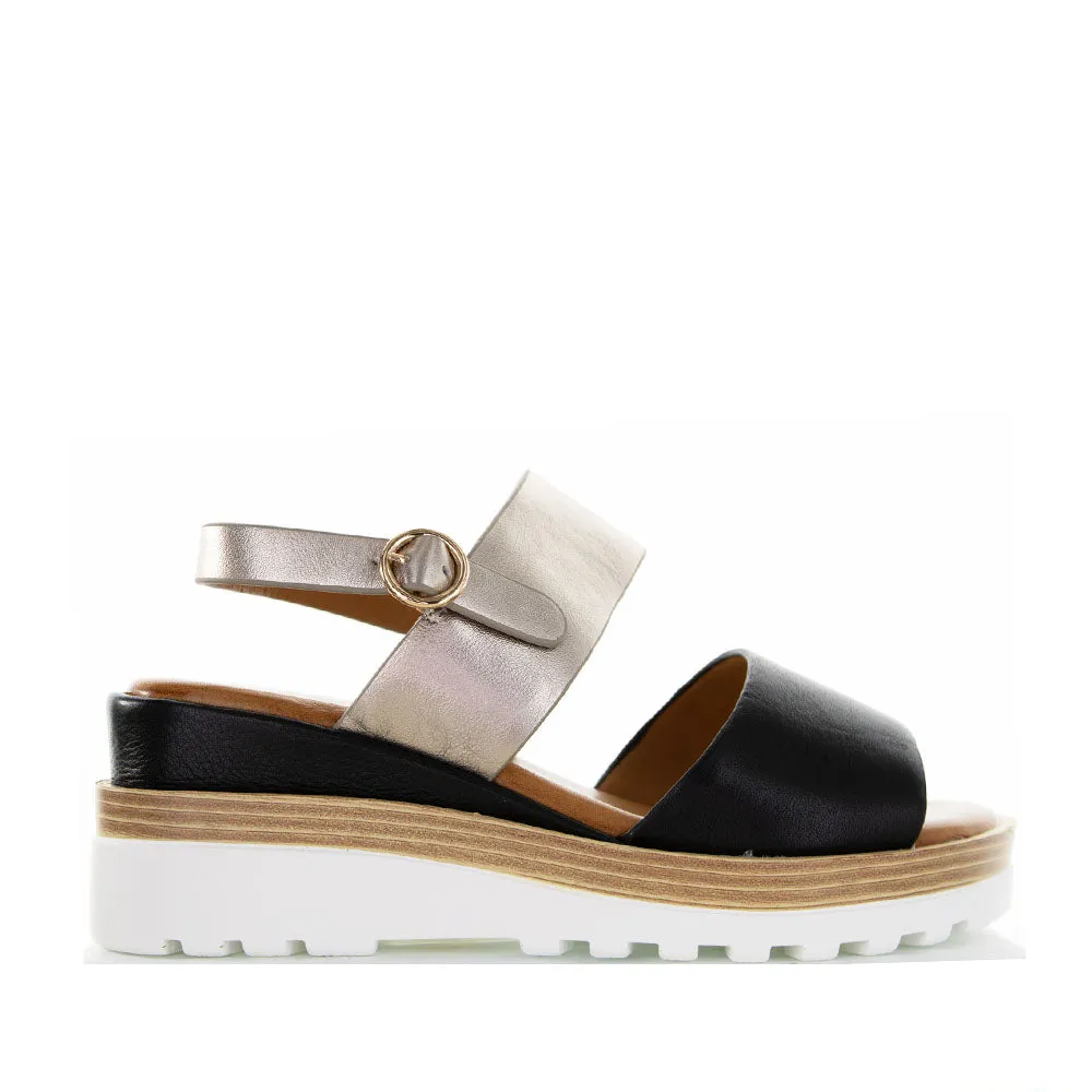 adventurers traveler LE SANSA TESS BLACK CHAMPAGNE