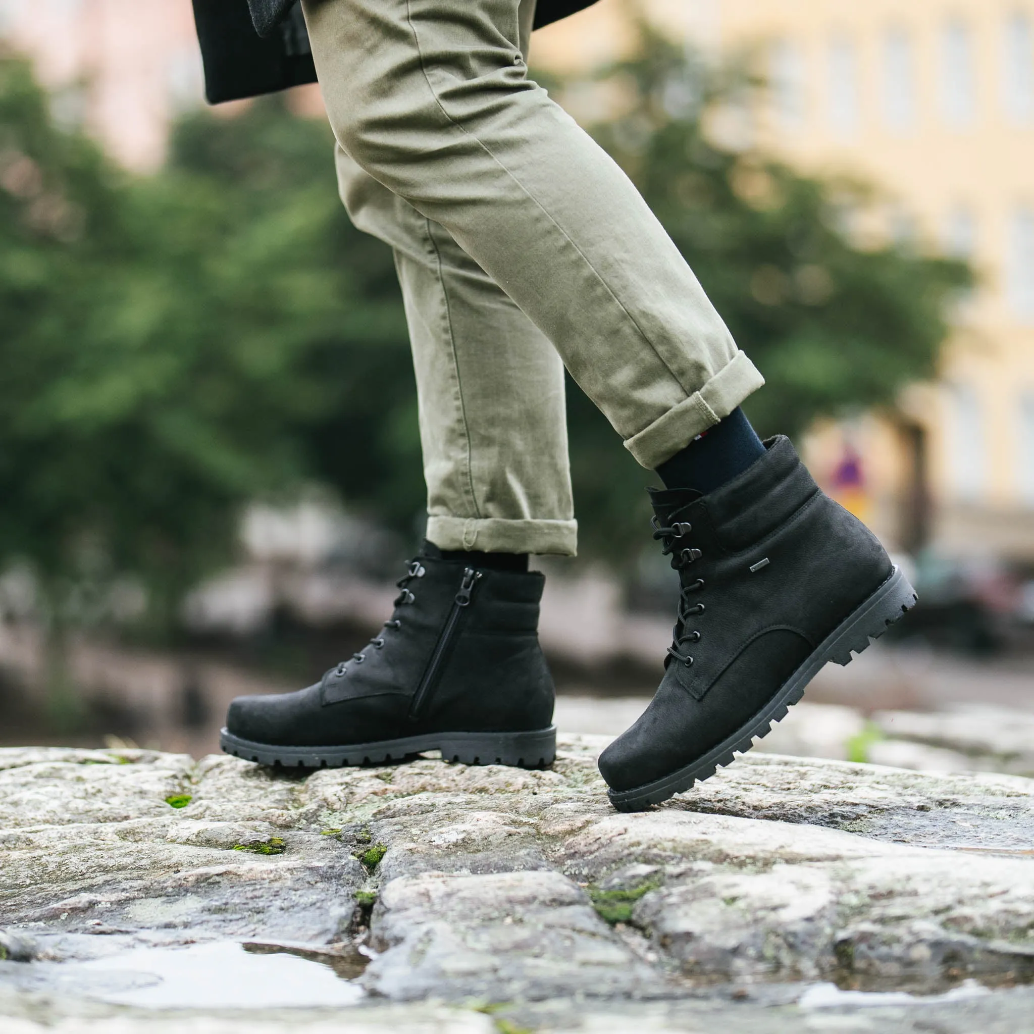 ROIHU Men's Pomar  GORE-TEX? ankle boots City Travel Beach Walk