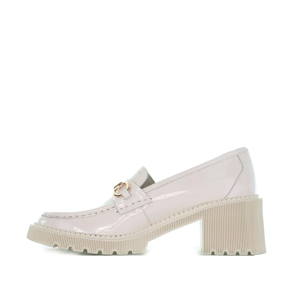 DJANGO & JULIETTE ZOEY IVORY PATENT Casual Shoes Street Guard