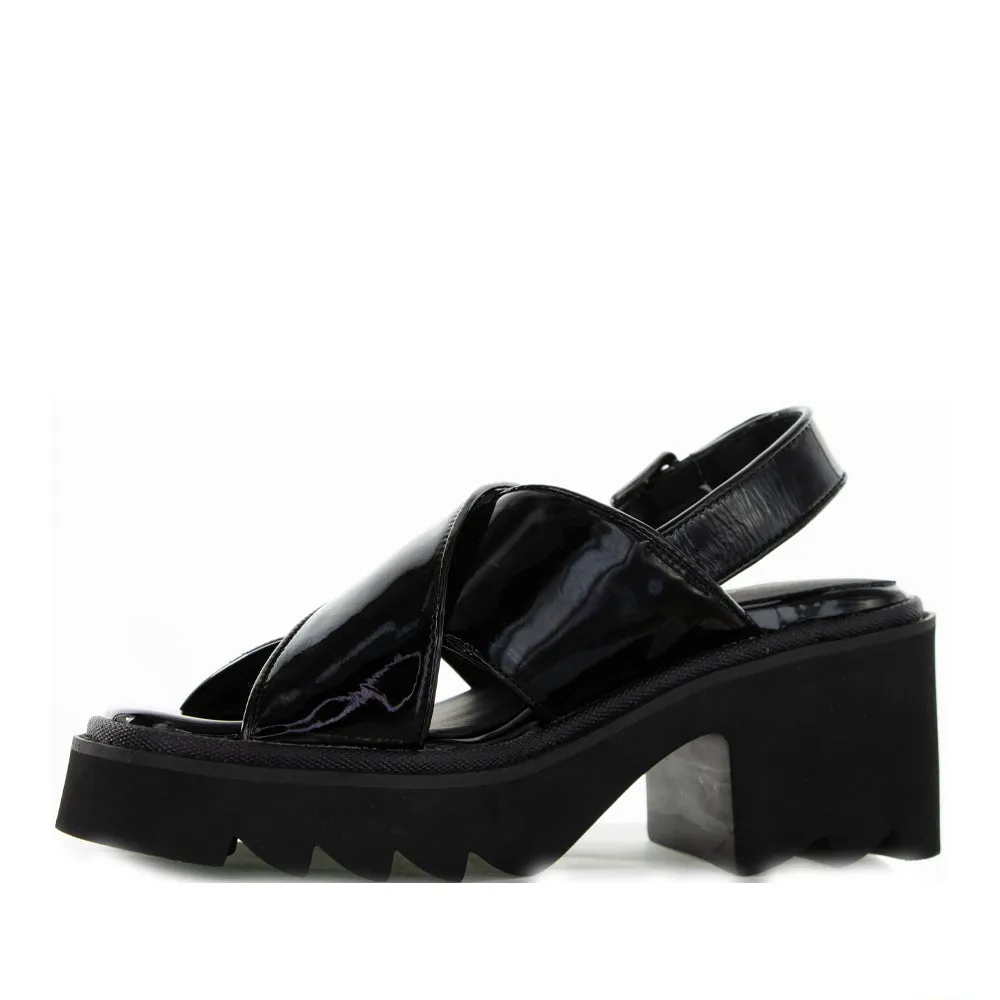 LE SANSA FRANCE BLACK Bold Heel Boots