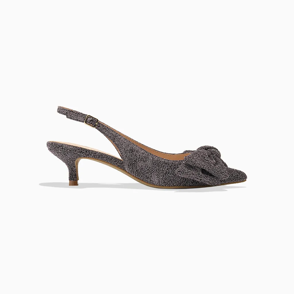 Muscle Aid Debra Sling Back Kitten Heel