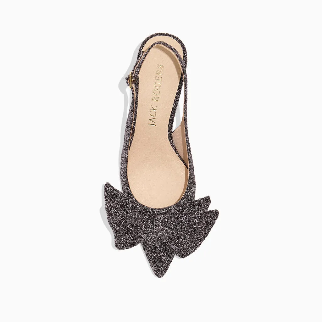 Stone Grip Debra Sling Back Kitten Heel