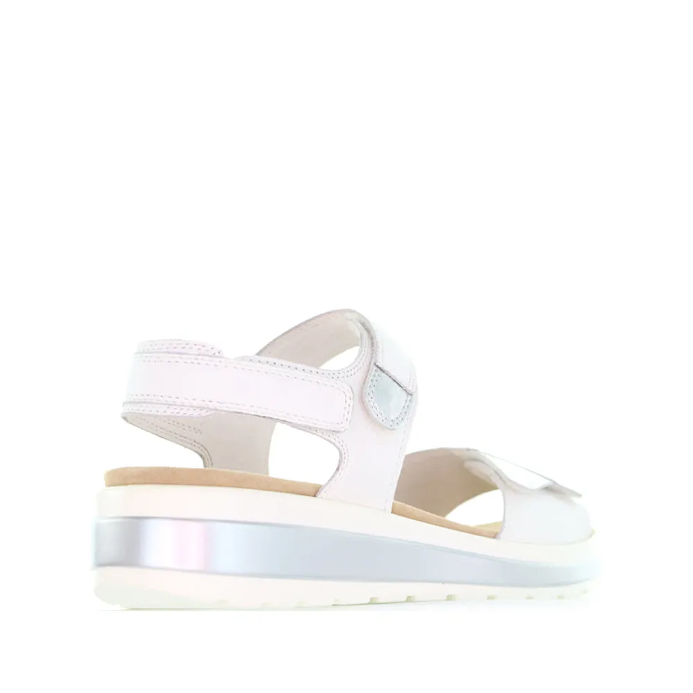 Shiny Tone ZIERA GEELEY WHITE SILVER