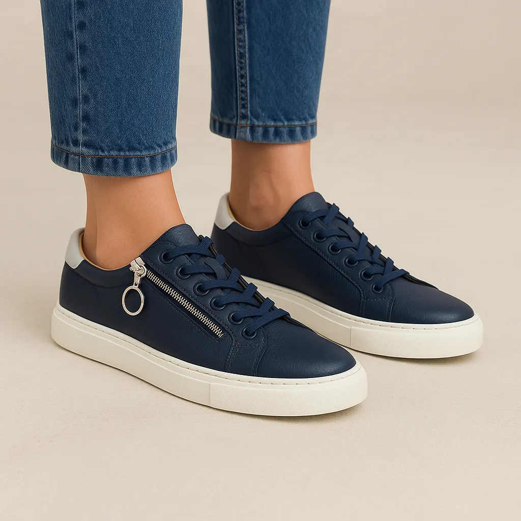 ZIERA PAMELA NAVY SILVER Dance Mode Moisture wicking
