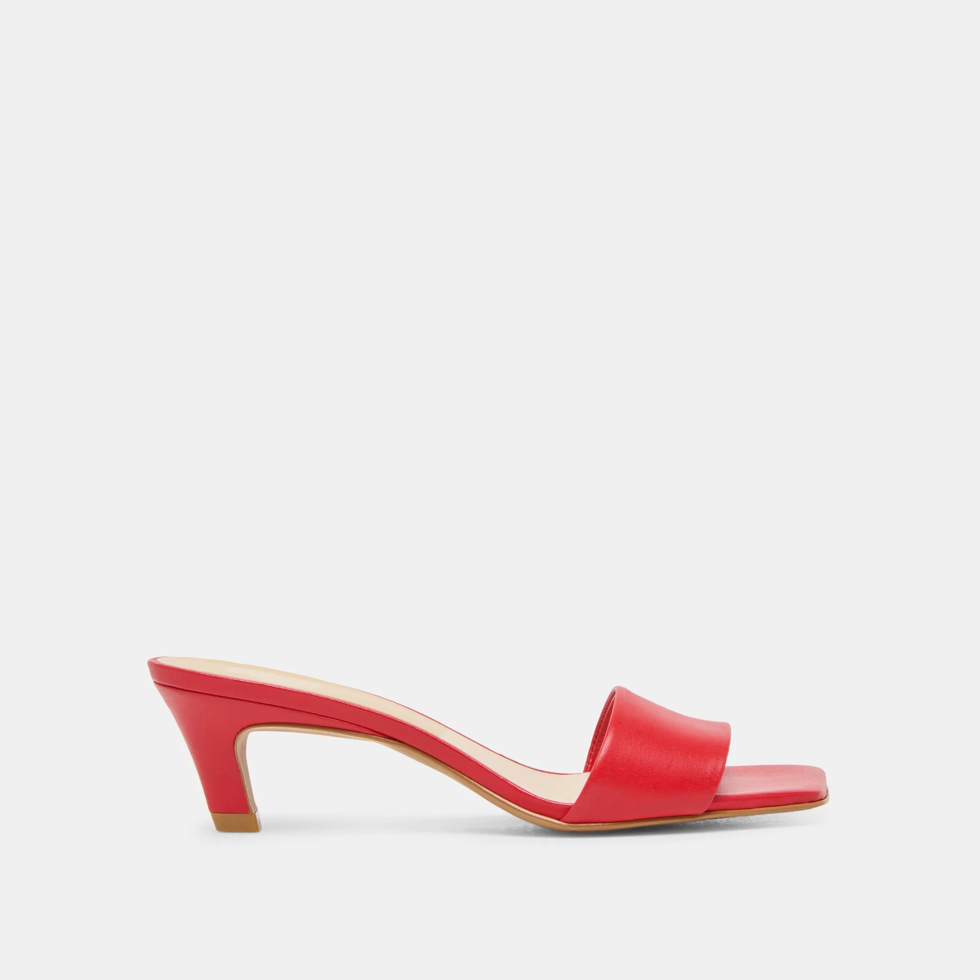 Luxe Wedding Footwear REXA HEELS CHILI LEATHER