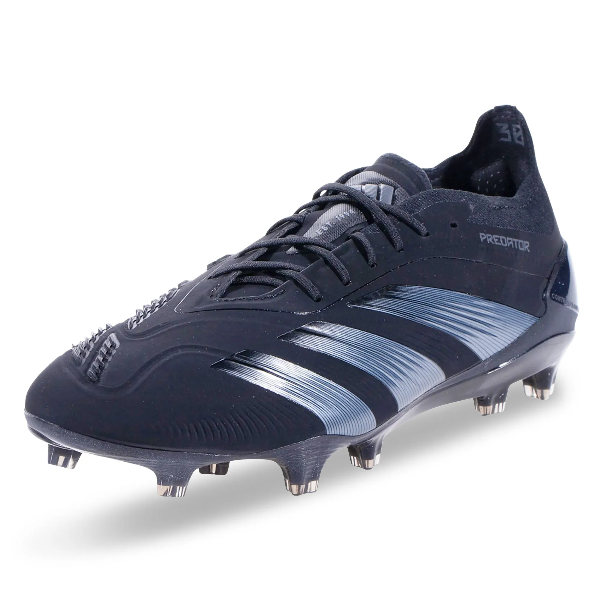 Foot Arch fair play adidas Predator Elite Firm Ground Soccer Cleats (Black/Black)