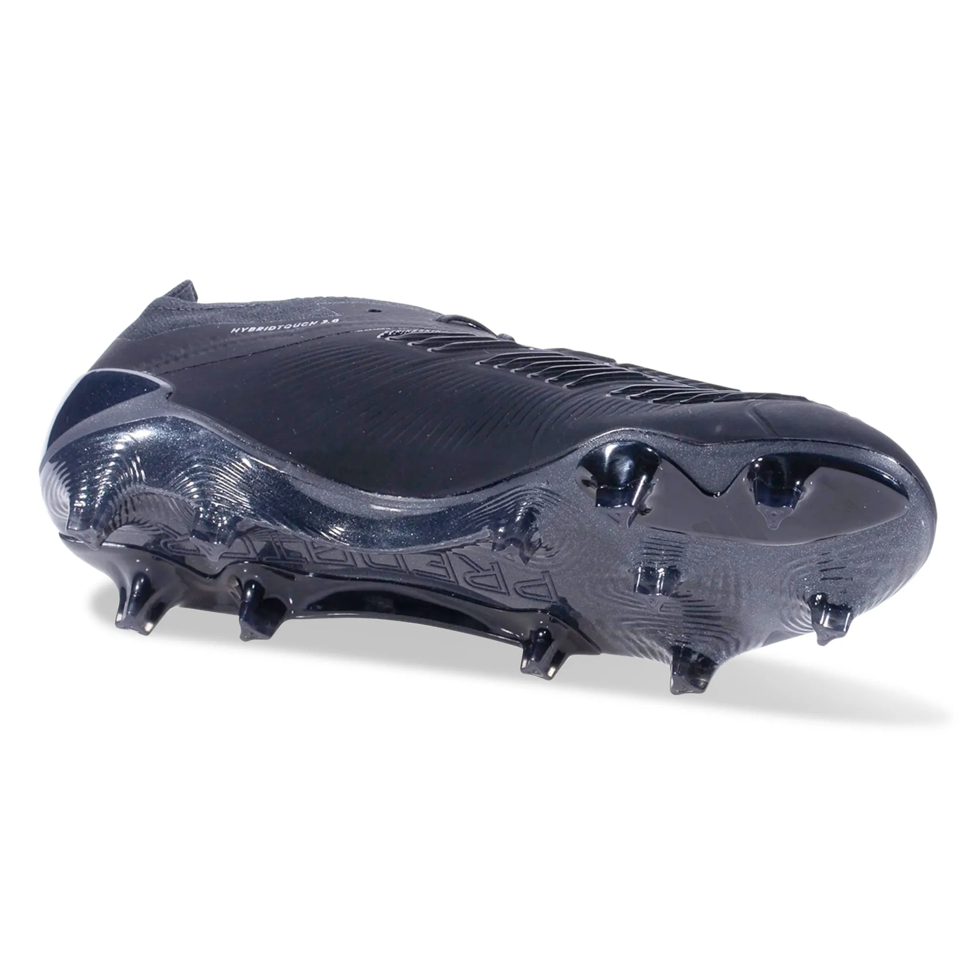 Post Game adidas Predator Elite Firm Ground Soccer Cleats (Black/Black)