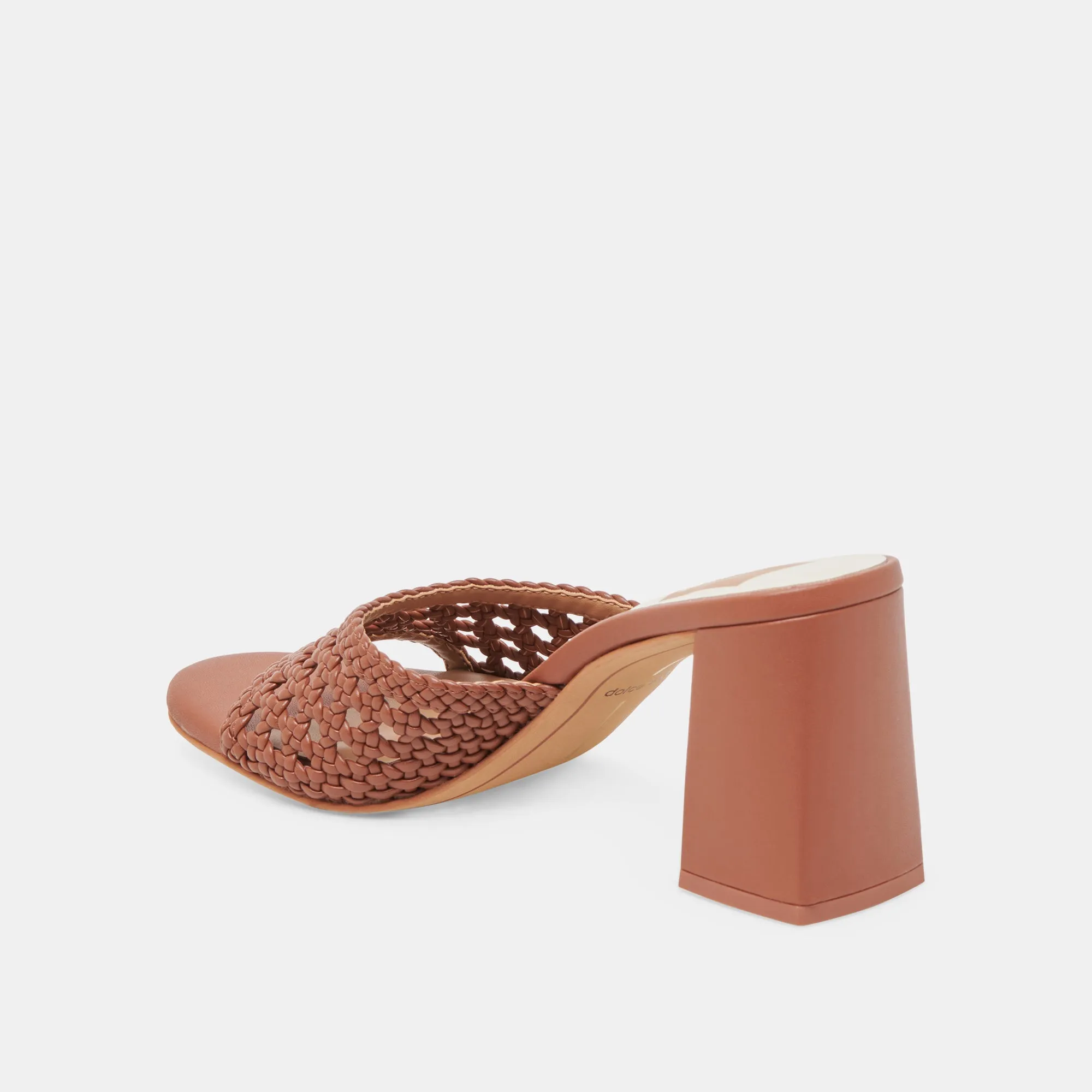 MARGOE HEELS COGNAC WOVEN STELLA platform sandals Durable