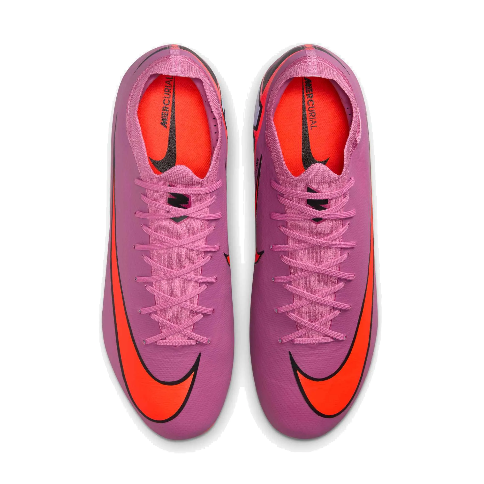 Nike Zoom Vapor 16 Pro Firm Ground Soccer Cleats (Magic Flamingo/Black) Attack Focus Performance Tools.