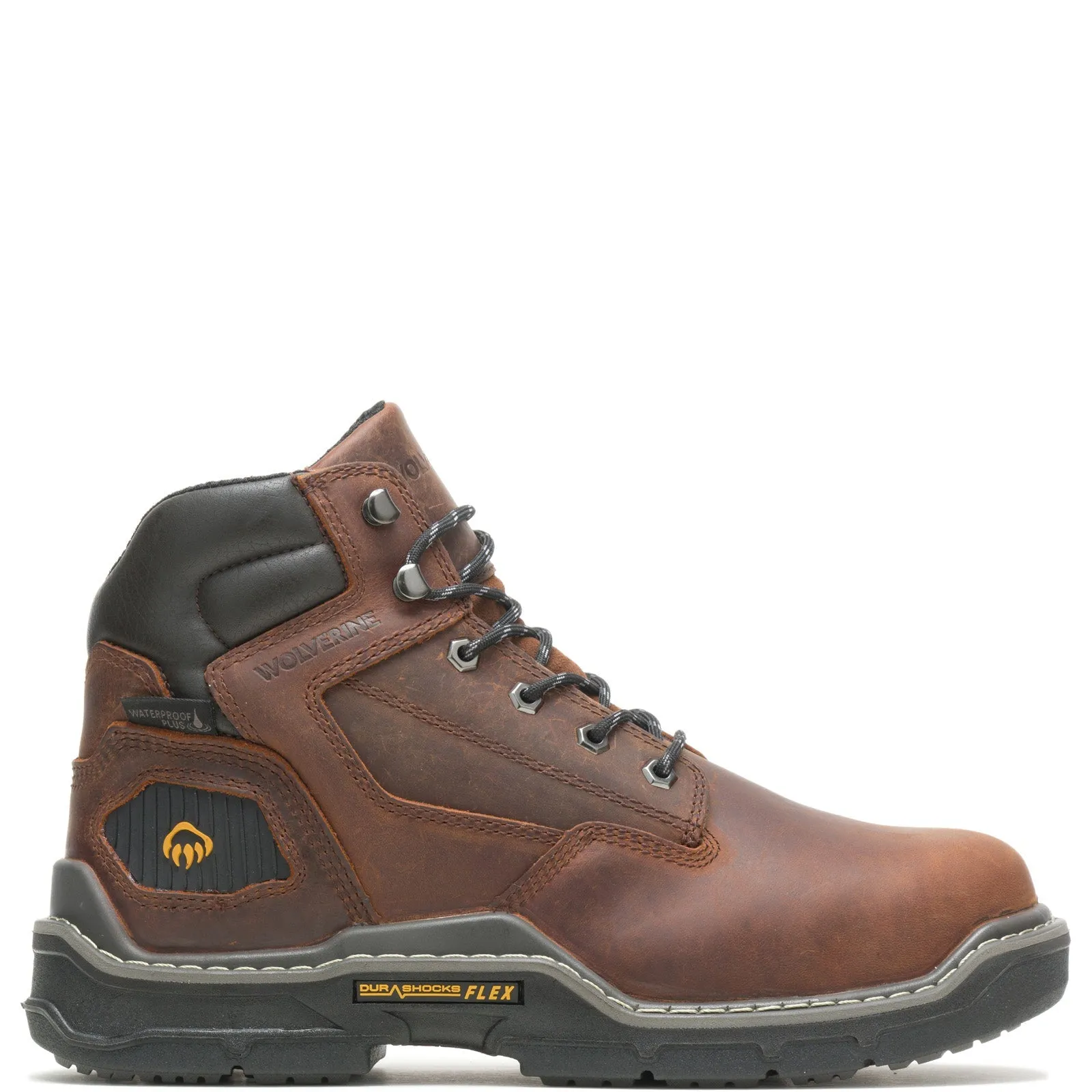 Wolverine Raider Durashocks Insulated 6" W210065 Mens Brown Work Boots Daily Wear
