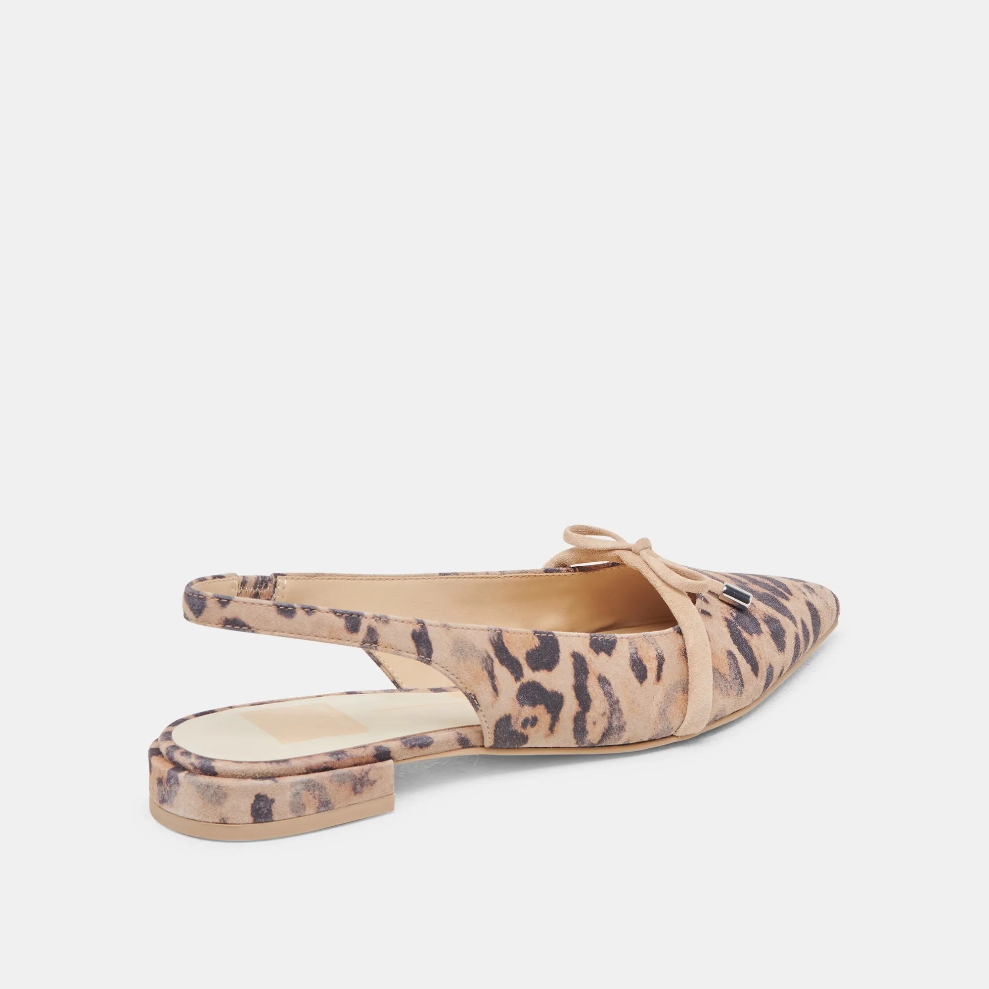 Drive Easy Toe room PAYGE FLATS LT LEOPARD SUEDE