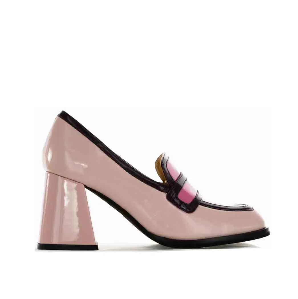 TAMARA LONDON BERGEN PINK MULTI Platform Heels Shock Absorbing