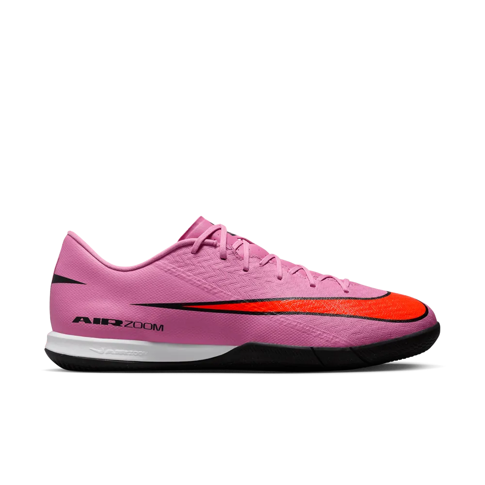 Nike Mercurial Vapor 16 Academy IC Indoor Football Shoes (Magic Flamingo/Black-Total Crimson) Kind Step Move Bold