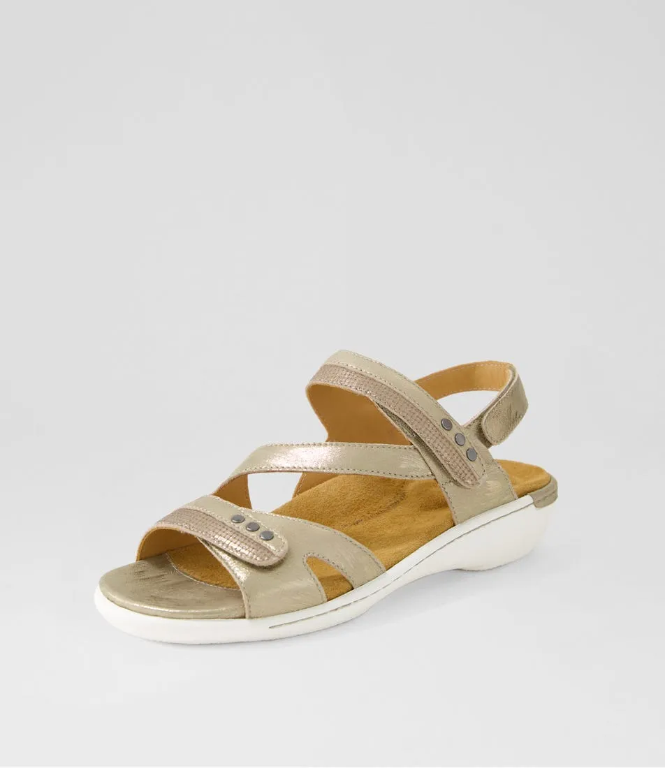 Comfort Upper Adjustable Straps ZIERA BEAUX ARGENTO