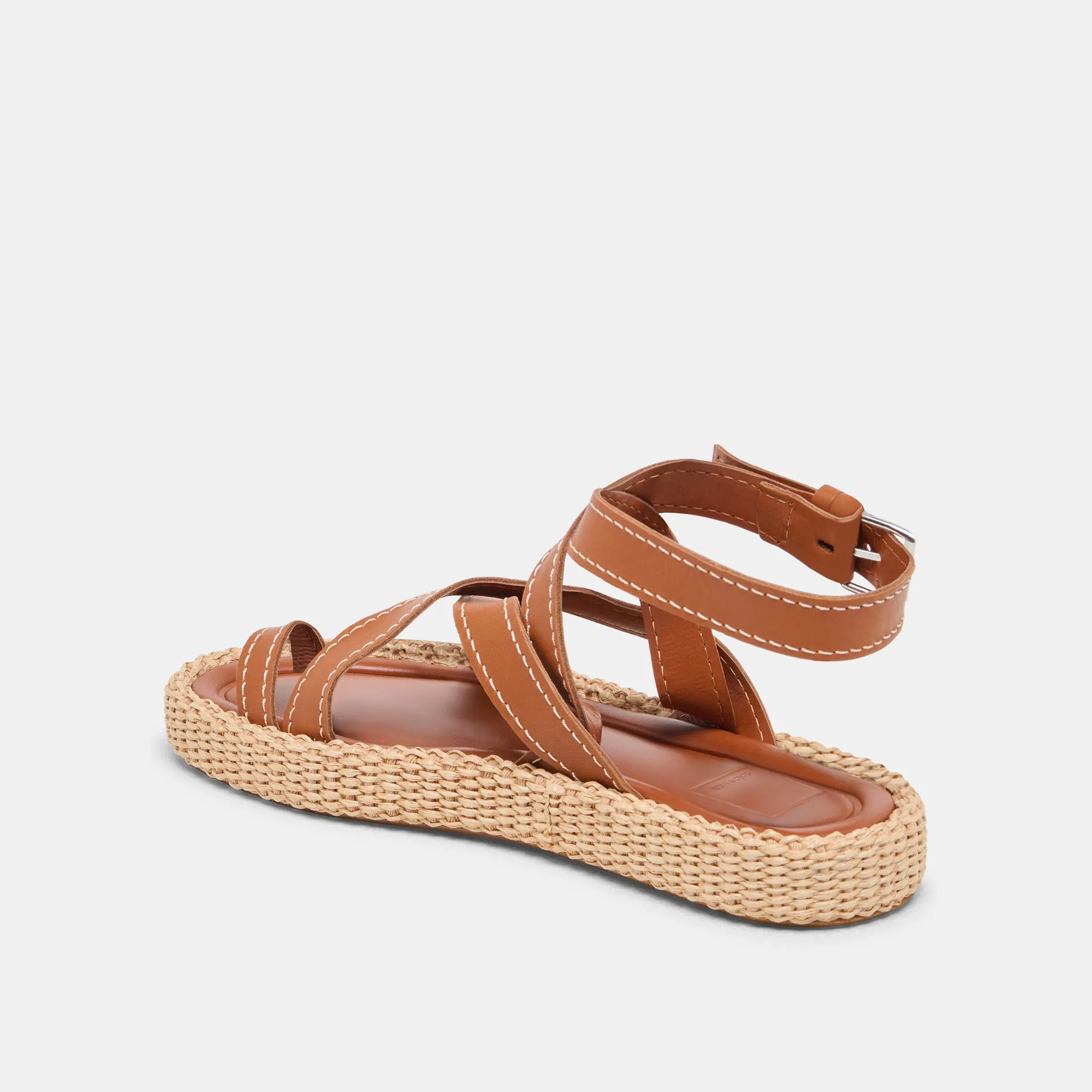 ROXIE SANDALS BROWN LEATHER Daily Wear Shoes