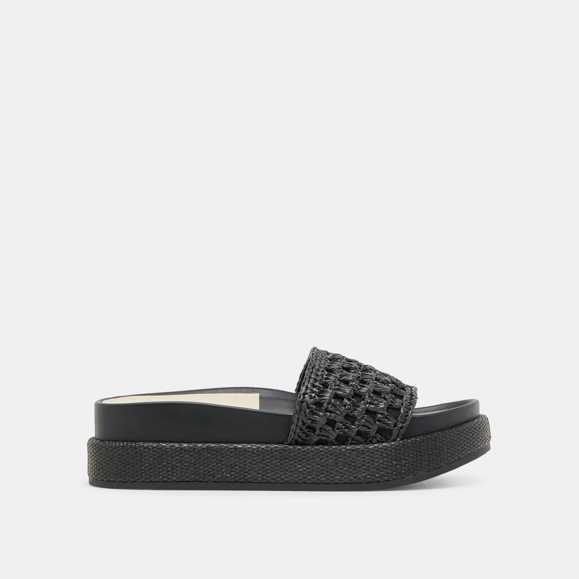 Quick Travel SIDONA SANDALS ONYX RAFFIA
