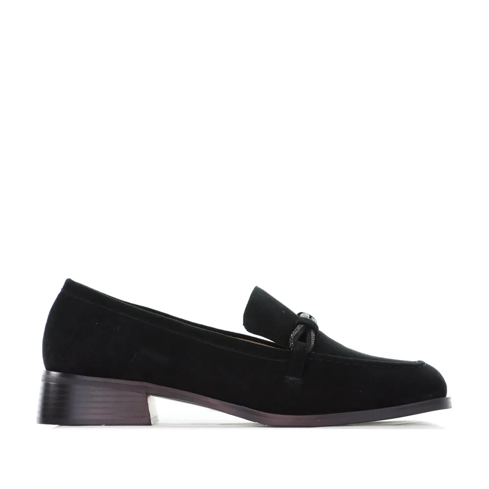 Street Hold Way Clear MILA RAINE VANESSA BLACK SUEDE