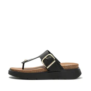 FitFlop Gen-FF Buckle Leather Toe Post Sandals Adult Ease