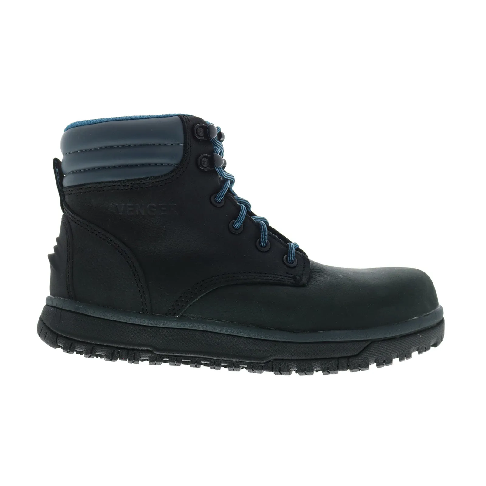 Reliable Footwear Elastic Sides Avenger Reflex Carbon Toe Electrical Hazard SR Womens Black Work Boots