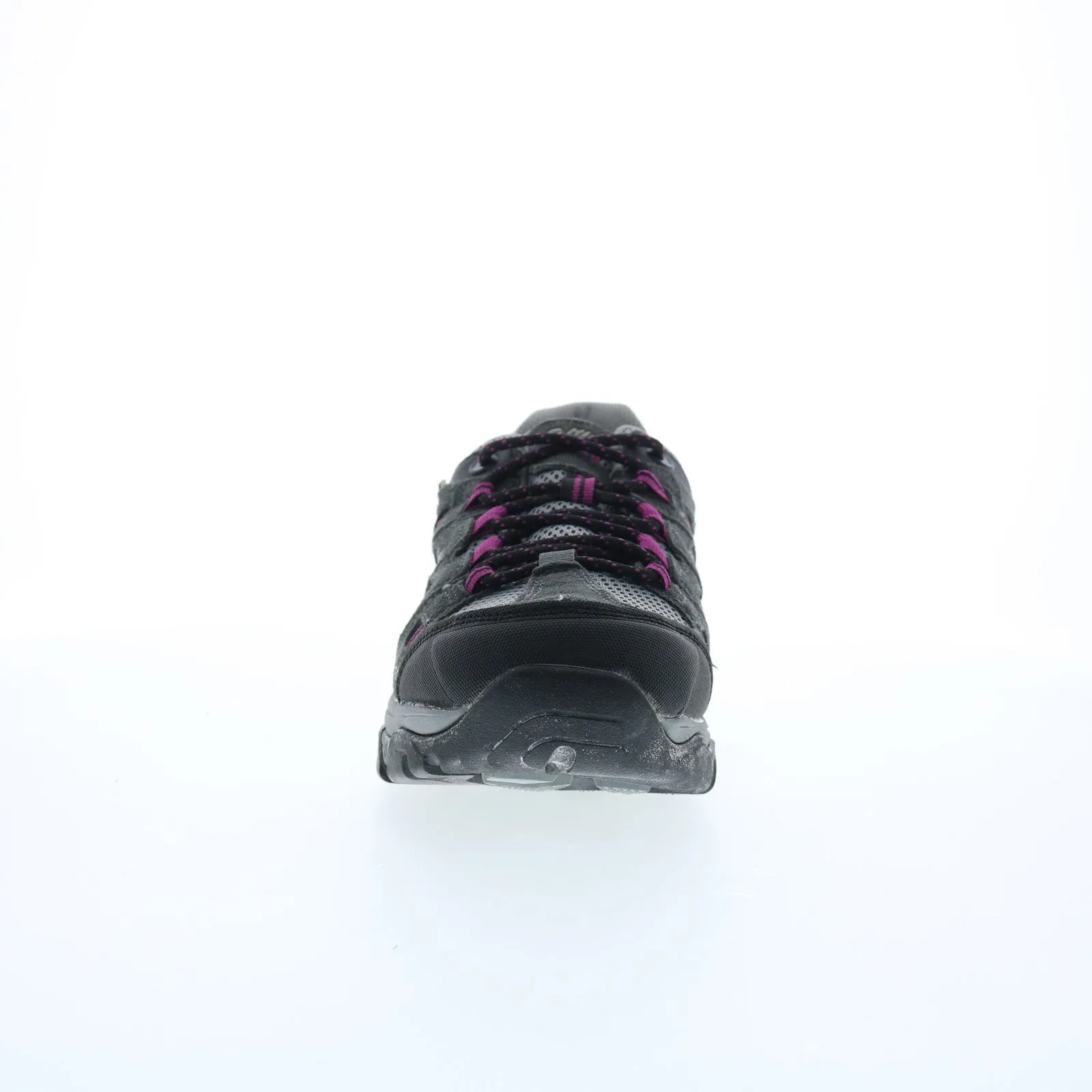 Hi-Tec Apex Lite Low Waterproof CH80047W-VP Womens Gray Suede Hiking Boots Weekend Wear