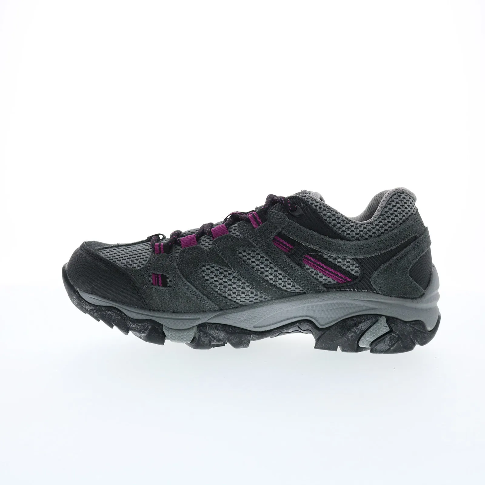 Snow protection Hi-Tec Apex Lite Low Waterproof CH80047W-VP Womens Gray Suede Hiking Boots