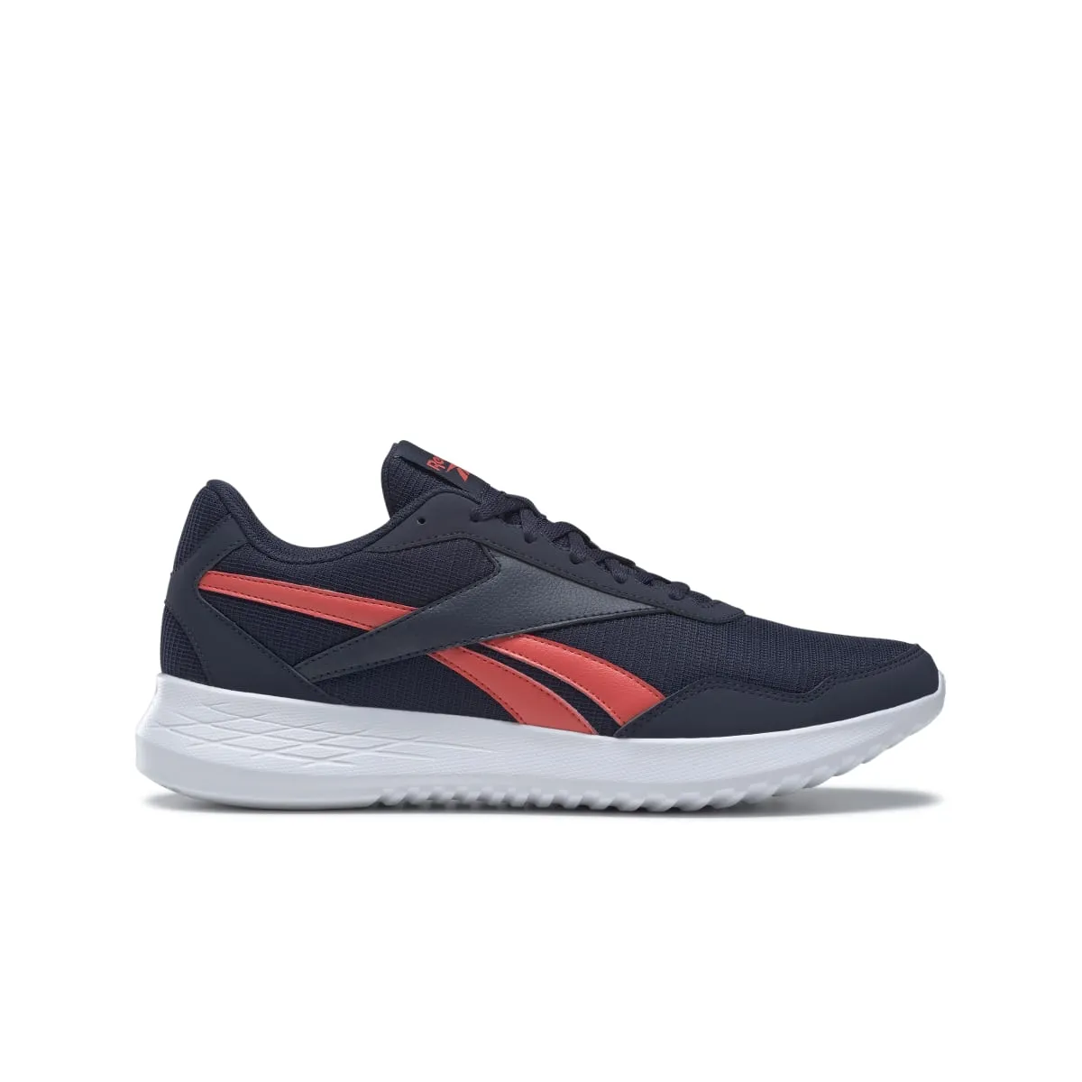 running experience REEBOK GY1442 ENERGEN LITE MN'S (Medium) Navy/Orange/White Mesh Running Shoes