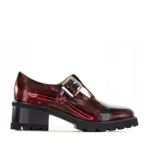 BRESLEY DERRY CLARET PATENT Lightweight