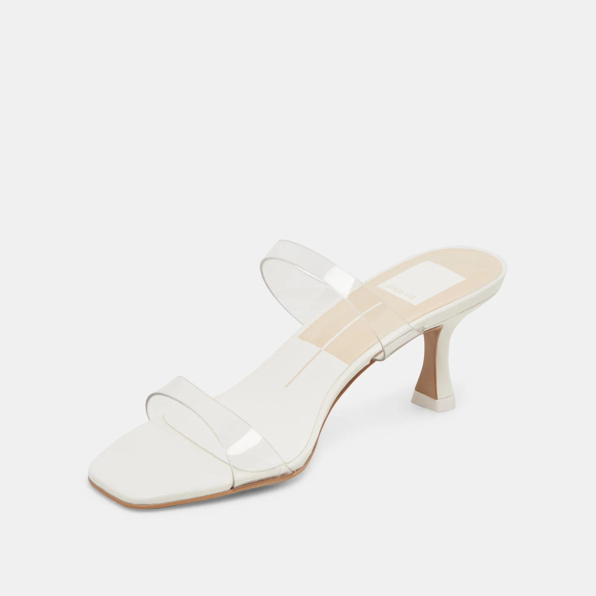 GENORA HEELS CRYSTAL VINYL Smart Casual Heels Pink Stiletto Heels