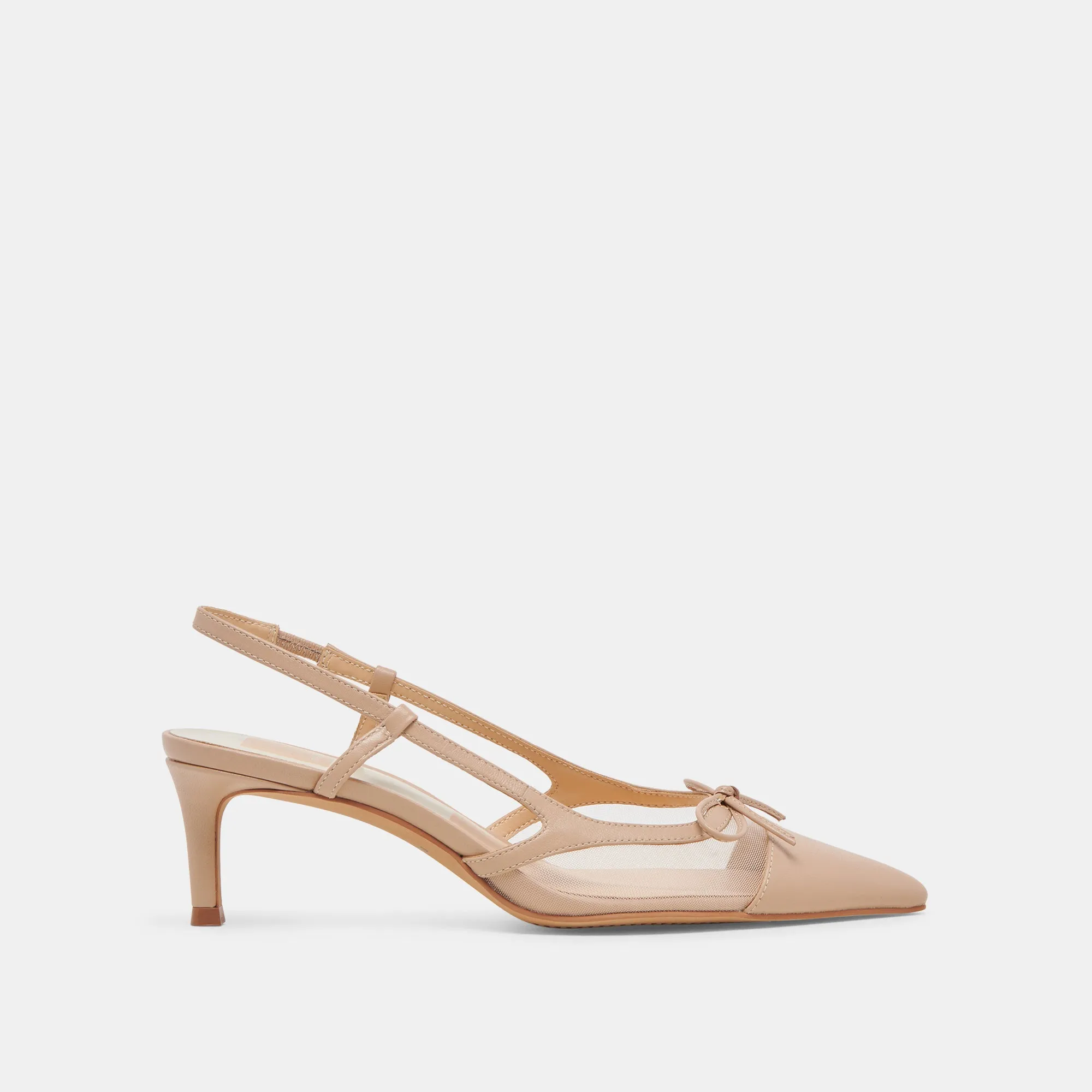 KANDI HEELS BLUSH MESH Arch support Comfort Cushion