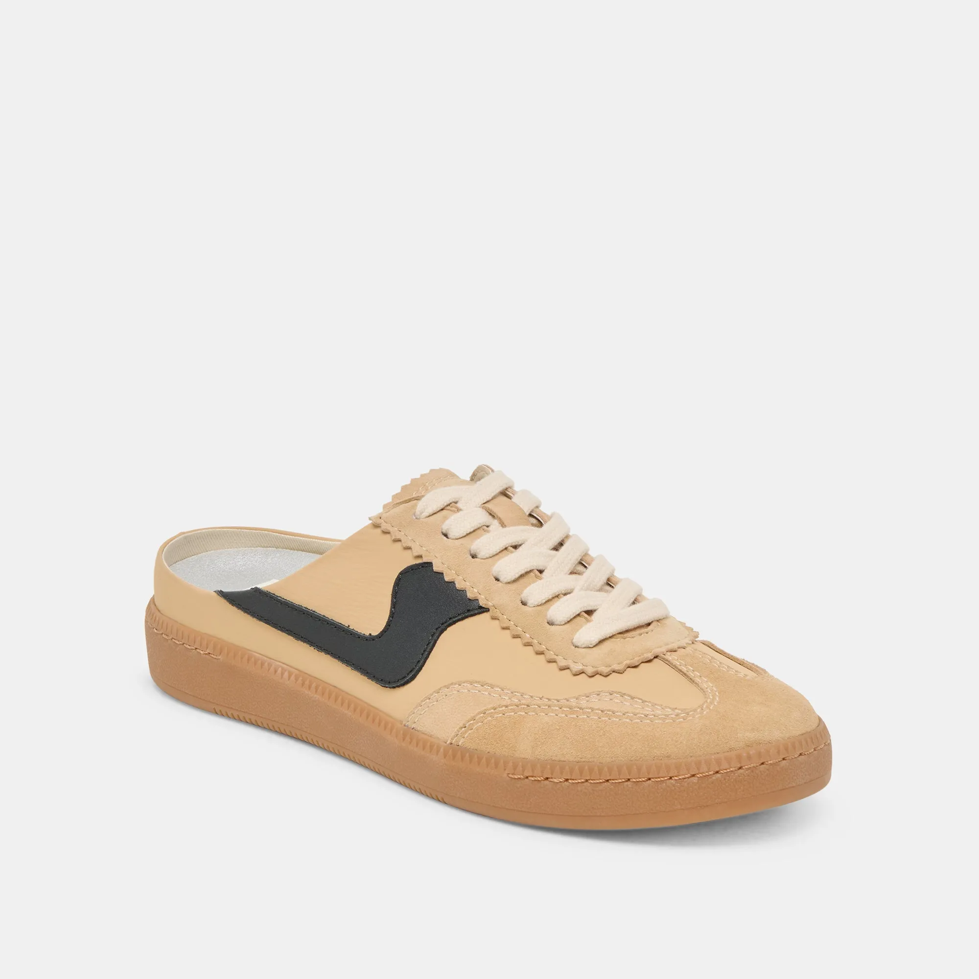 NOTICE SLIDE SNEAKERS TAN MULTI SUEDE Agile Fit Cloud Support