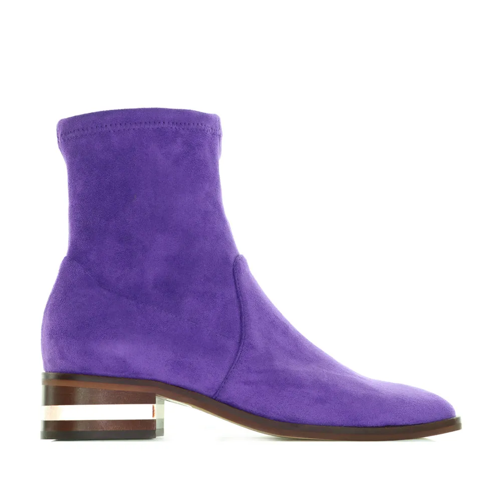 DJANGO & JULIETTE FULLER PURPLE SUEDE Outdoor Protection Comfort arch