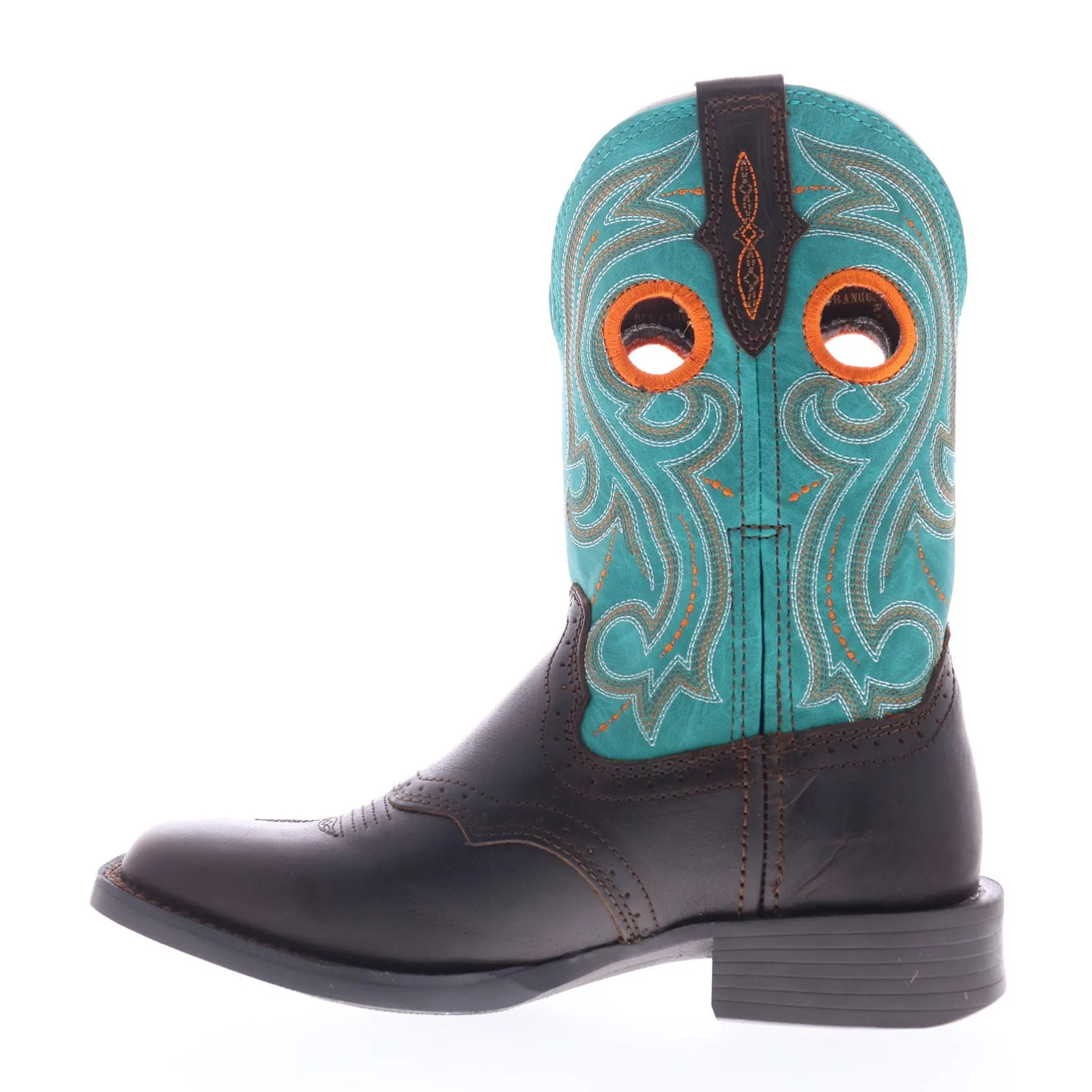 Cozy Footwear Durango Westward DRD0446 Womens Brown Leather Slip On Western Boots