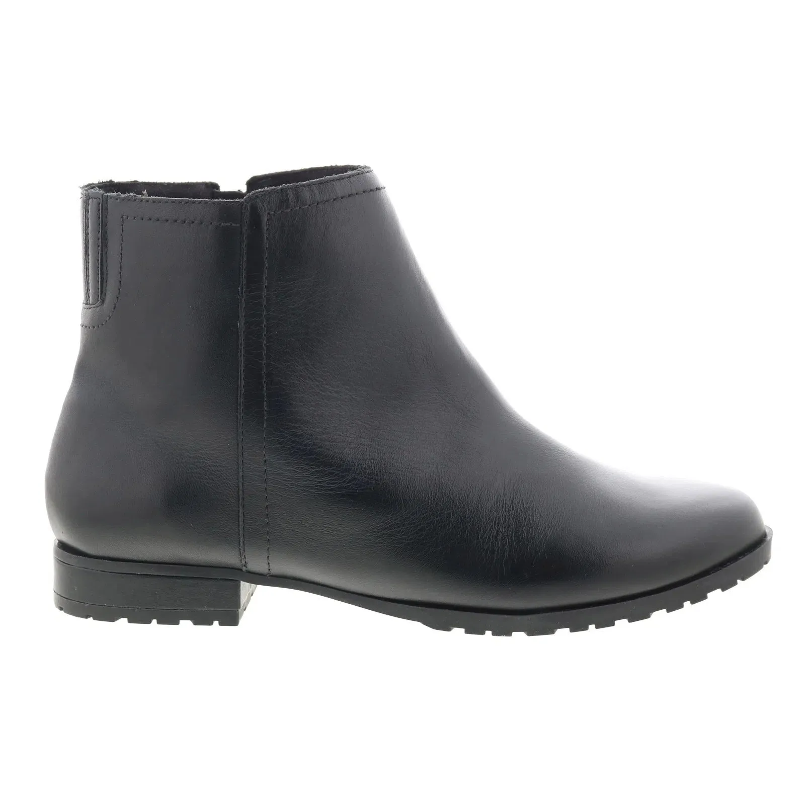 Classic Comfort Easy Spirit Nevi SENEVI Womens Black Leather Casual Dress Boots