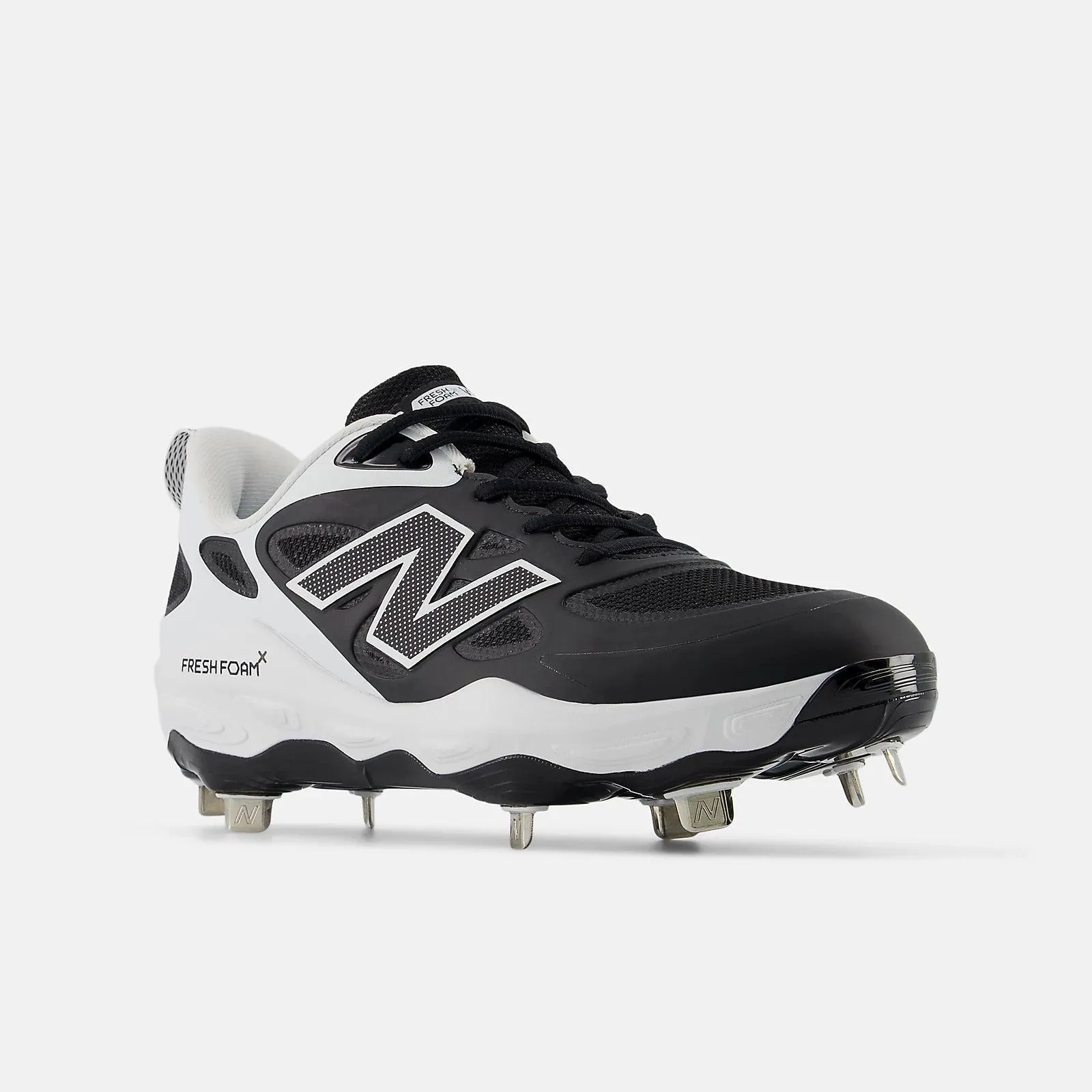 New Balance Women's Fresh Foam X Velo v4 Metal Fastpitch Softball Cleats - Black SMVELOK4 High Cushioning Walk Lifestyle
