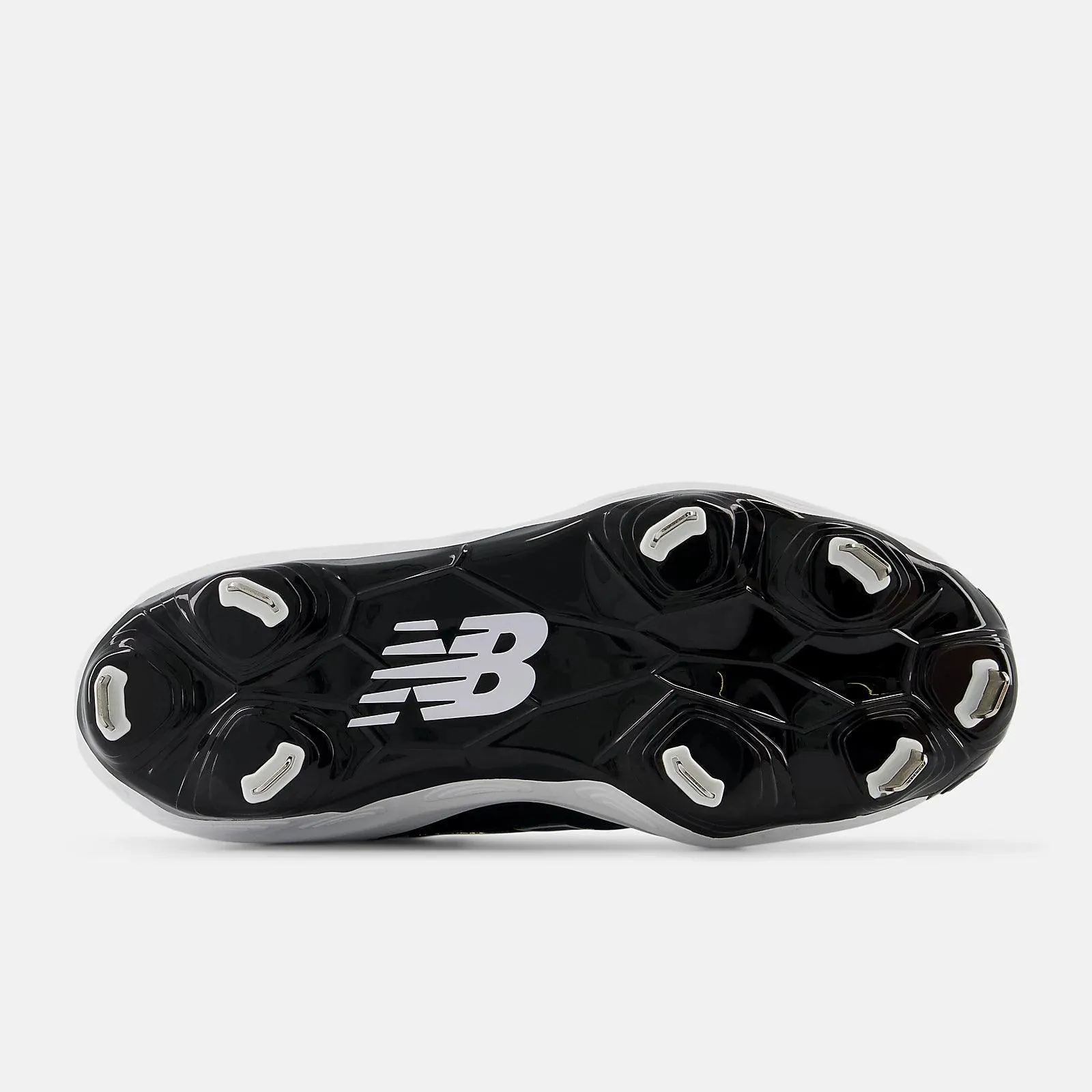New Balance Women's Fresh Foam X Velo v4 Metal Fastpitch Softball Cleats - Black SMVELOK4 Structured sole Contoured Sole