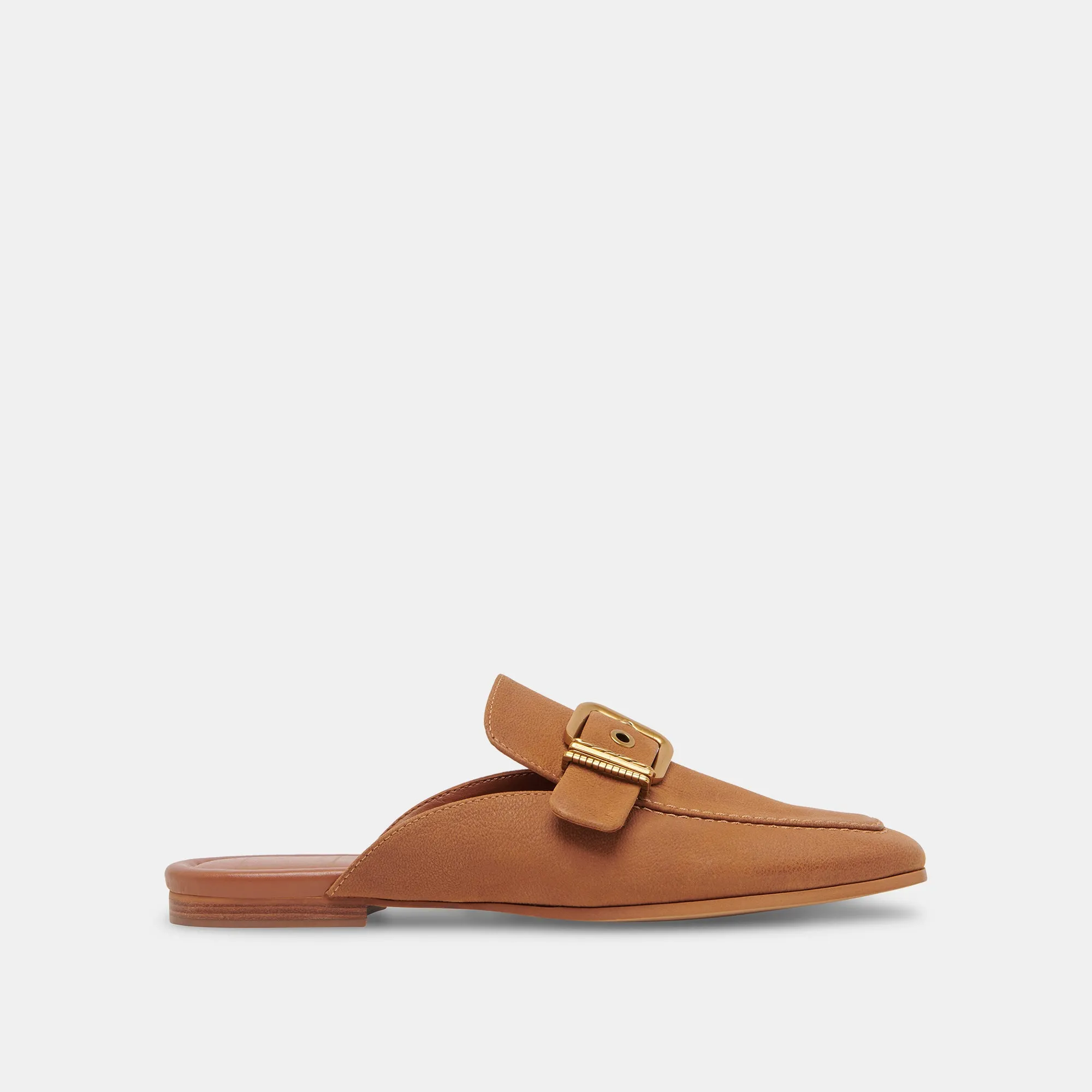 SANTEL FLATS BROWN LEATHER Power Flow Year Trust