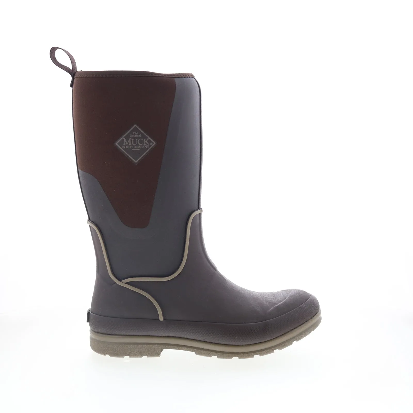 Original Muck Originals Tall Fleece WP Womens Brown Casual Dress Boots Casual Footwear