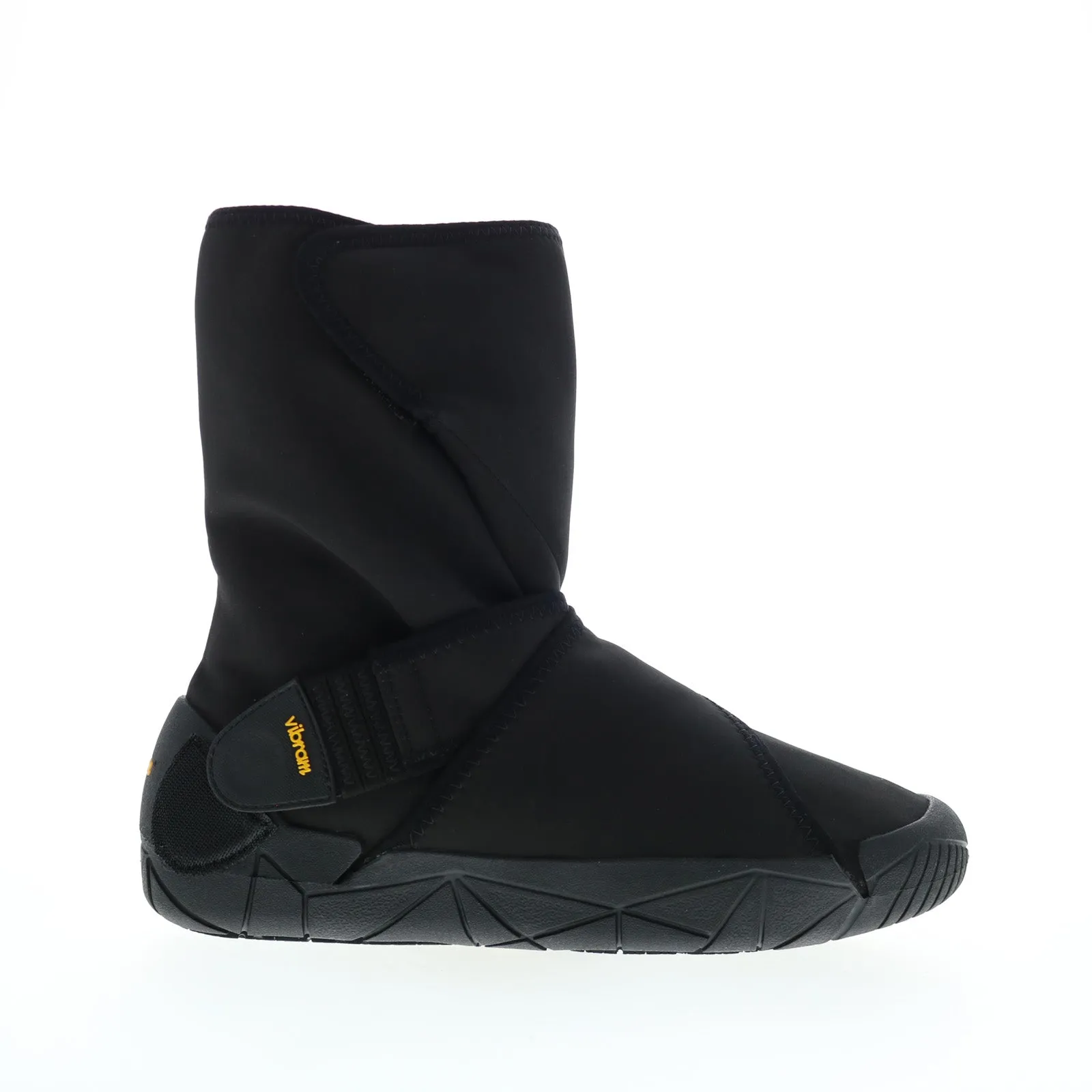 Vibram Artic Grip Waterproof 18MCG01 Mens Black Canvas Casual Dress Boots Stable Ankle