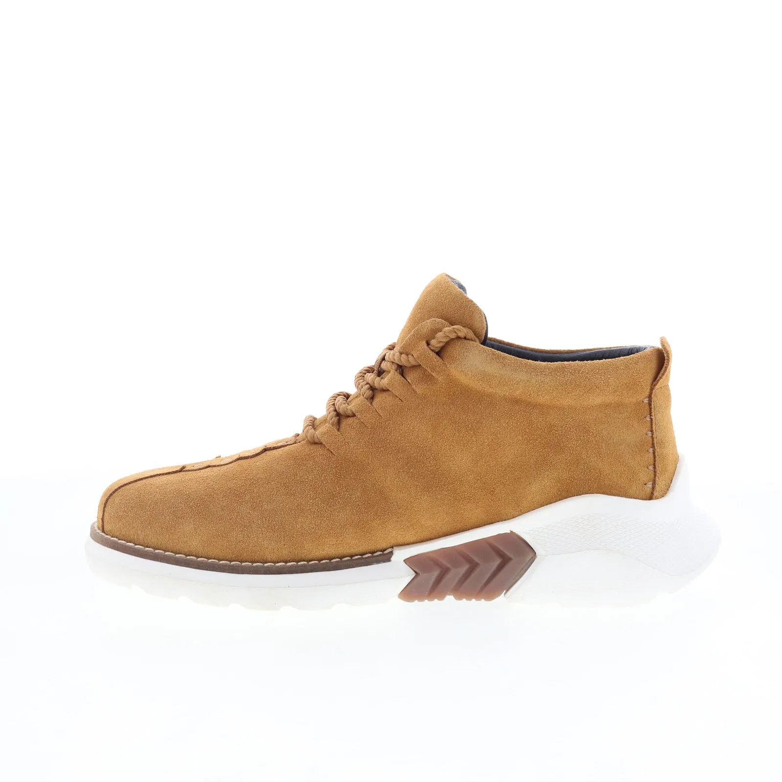 Comfortable Dingo Ankle Half Pipe DI-306 Mens Brown Suede Lace Up Ankle Boots