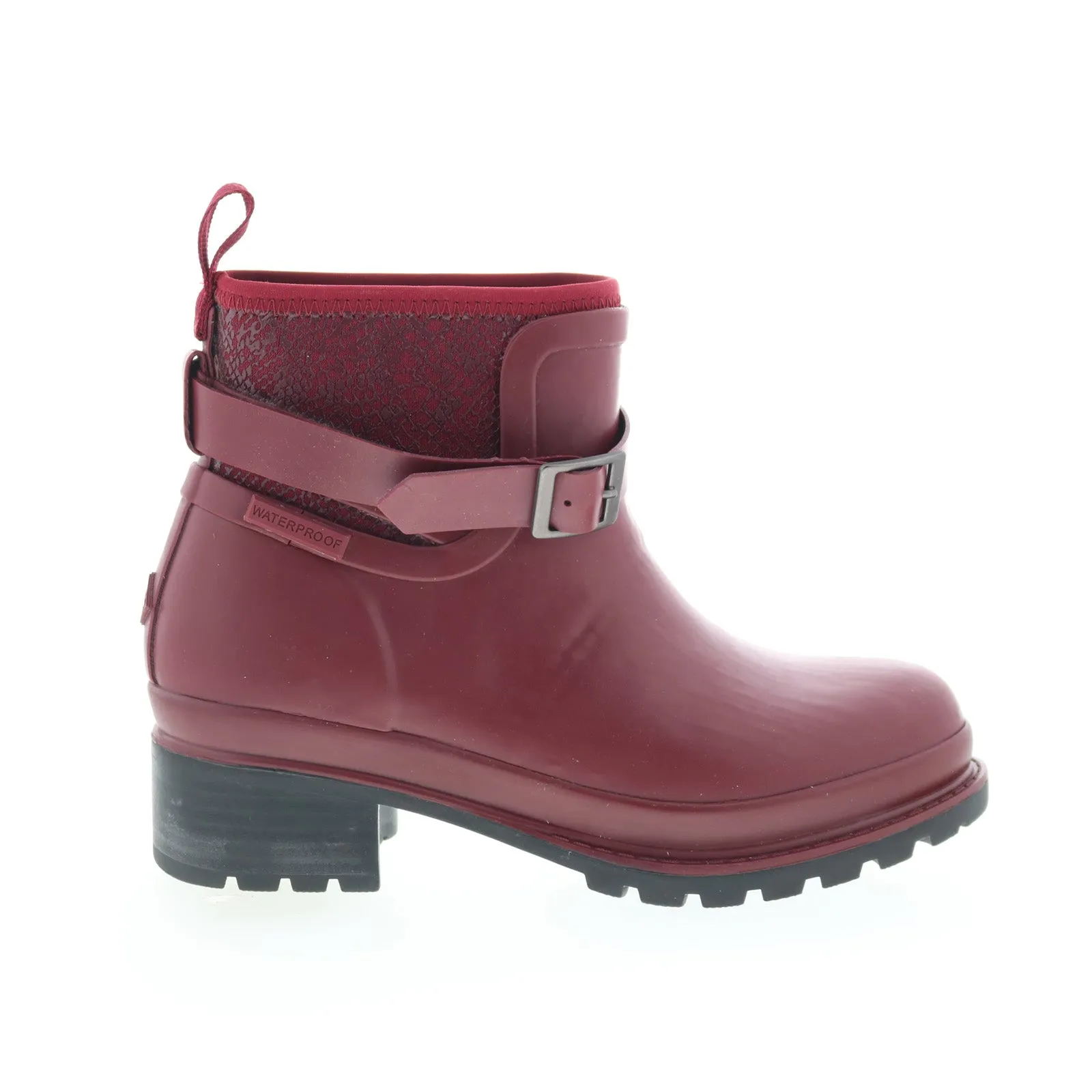 Original Muck Liberty Ankle Rubber WP Womens Red Ankle & Booties Boots Sporty Look
