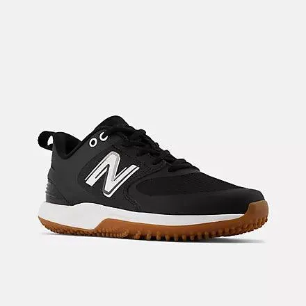 Basic Fit New Balance Women's VELO v3 Turf Softball Shoes - Black - STVELOK3