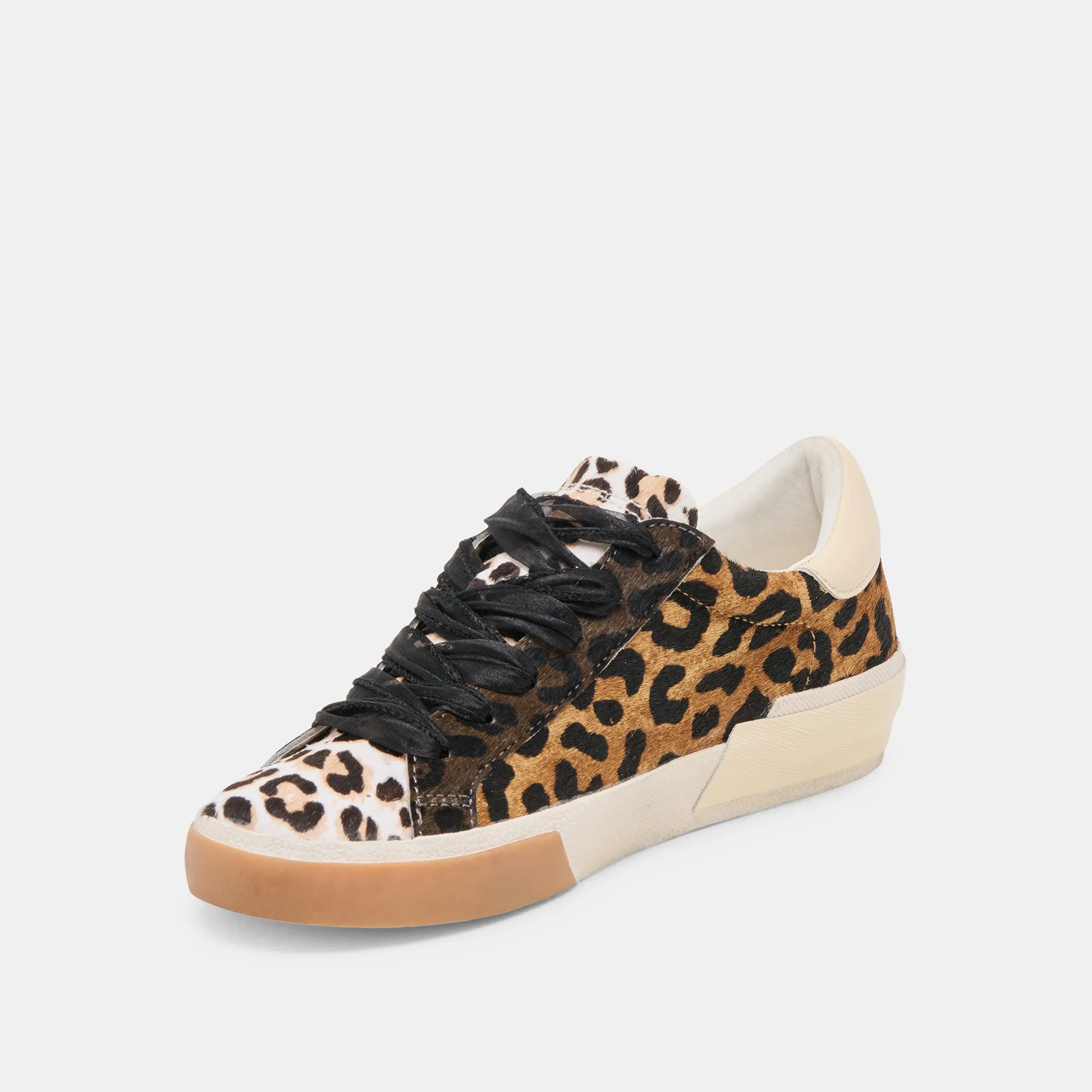ZINA SNEAKERS TAN MULTI CALF HAIR Fashion Movement Secure Design