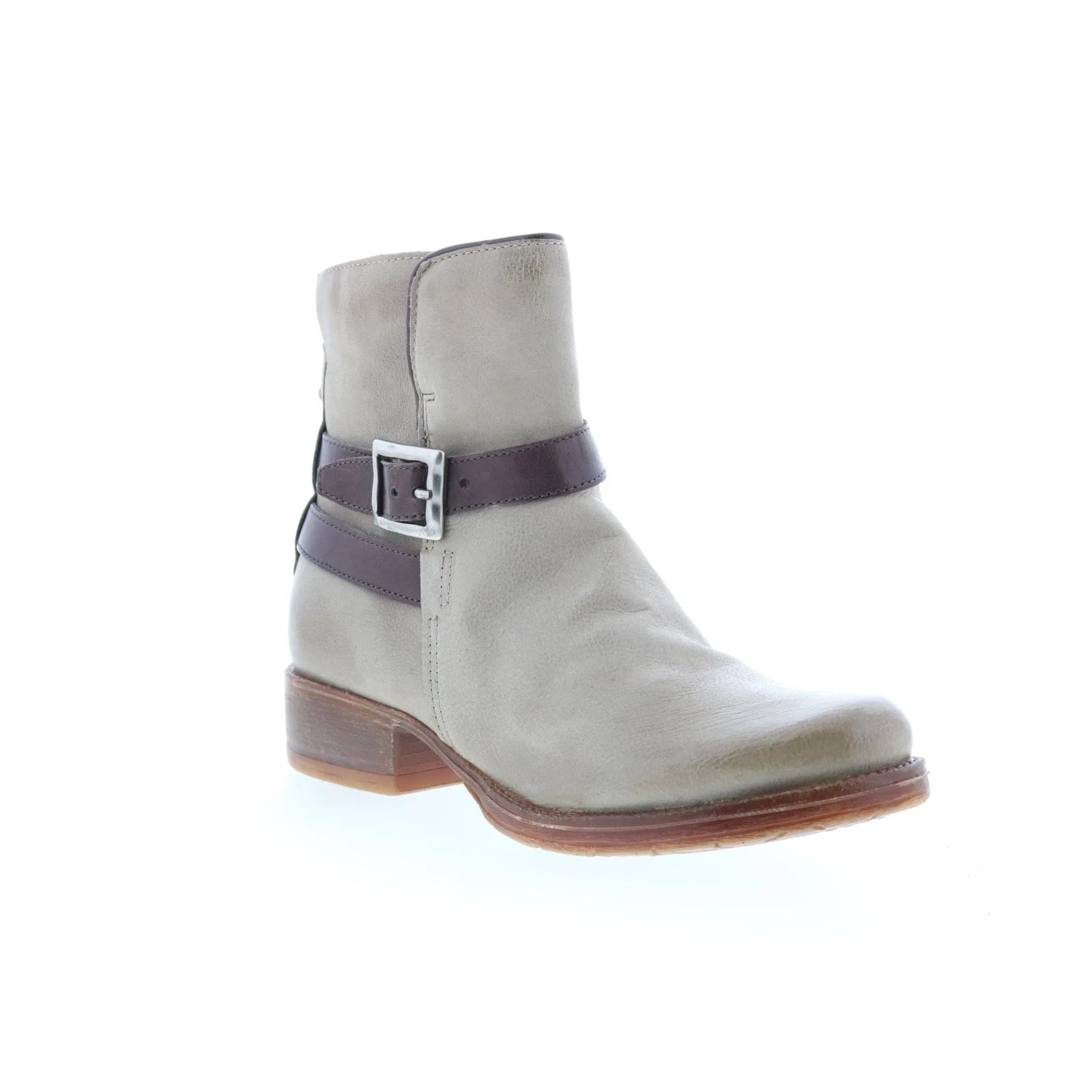 Outdoor Performance Outdoor Exploration Miz Mooz Novo Womens Gray Leather Zipper Casual Dress Boots