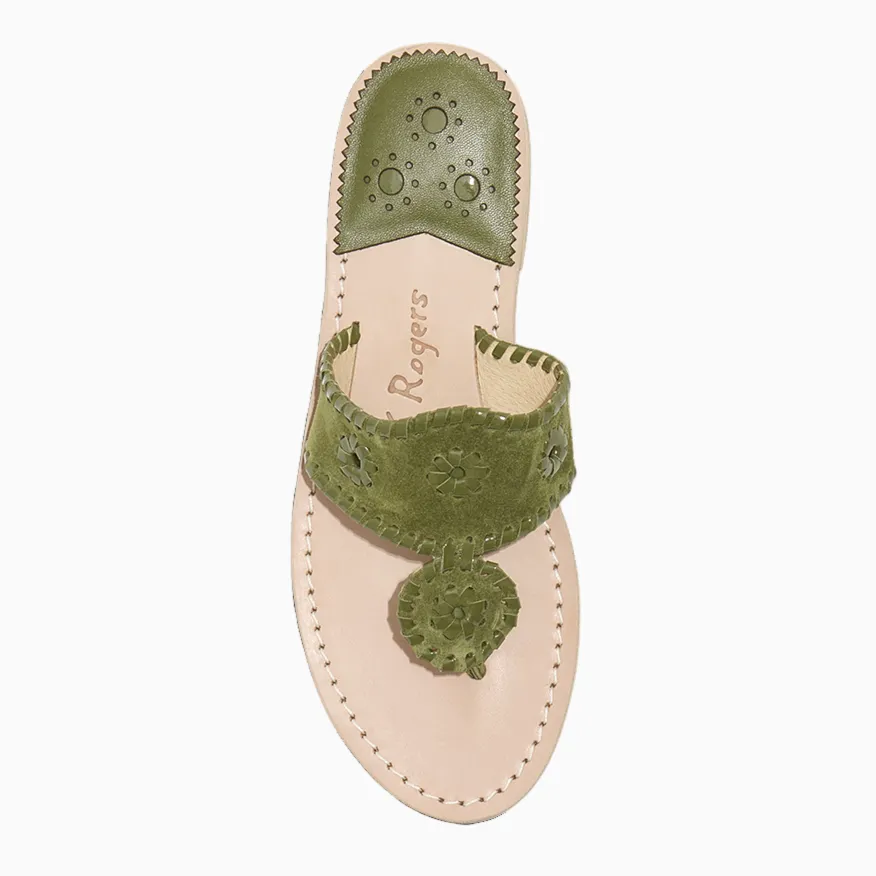 Street Ball Jacks Suede Flat Sandal