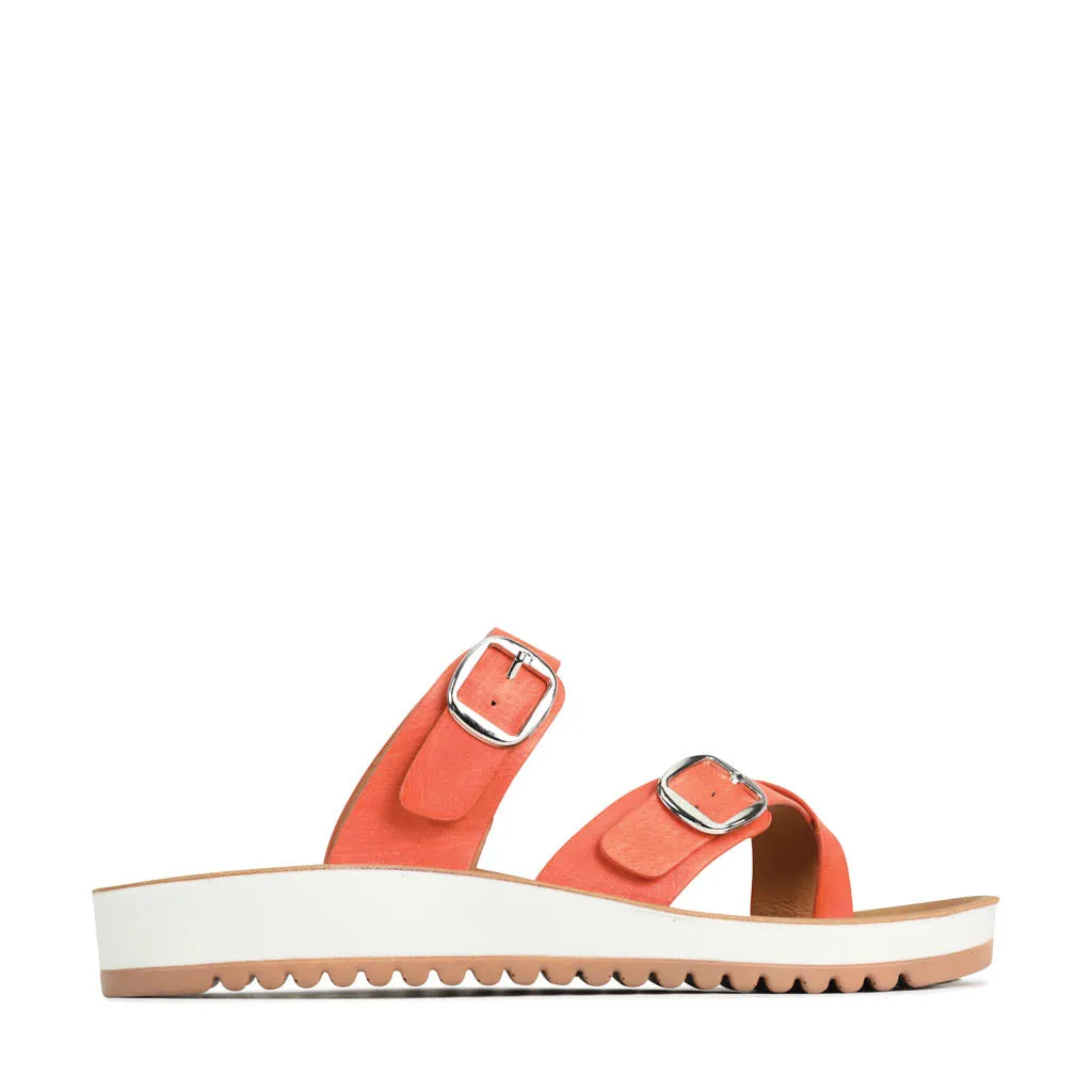 Power Base NINS STRAP SLIDE SANDALS