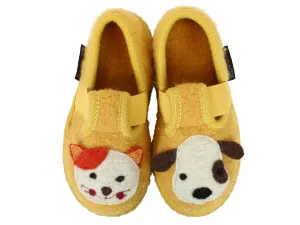 Haflinger Children's slippers Pets Yellow Bone Aid