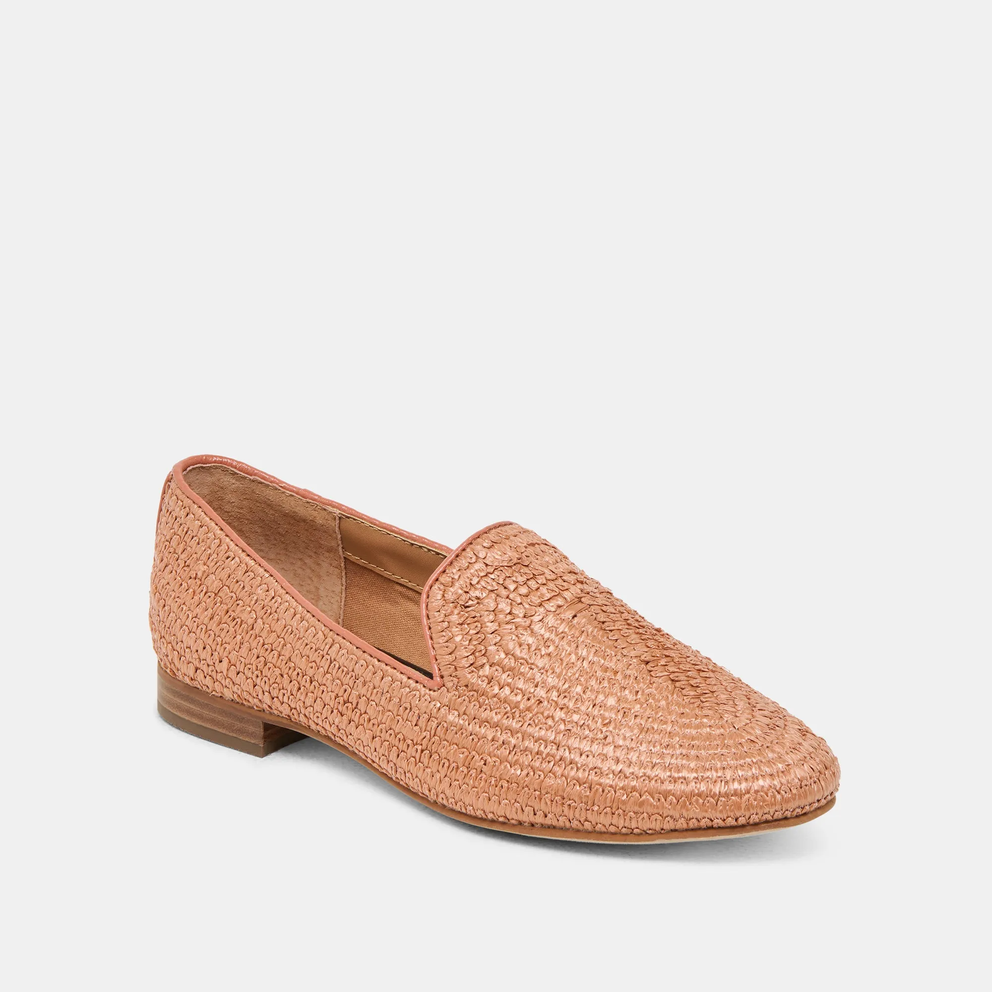 Team Lunch Weekend Ready Footwear BAYLEN FLATS MAPLE WOVEN RAFFIA